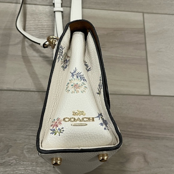 Coach Tilly Top Handle Dandelion Handbag - Picture 8 of 13